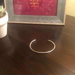 Sterling silver bangle from Trollbeads